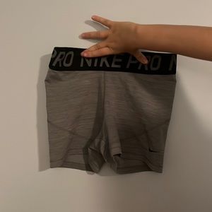 Gray Nike Pros